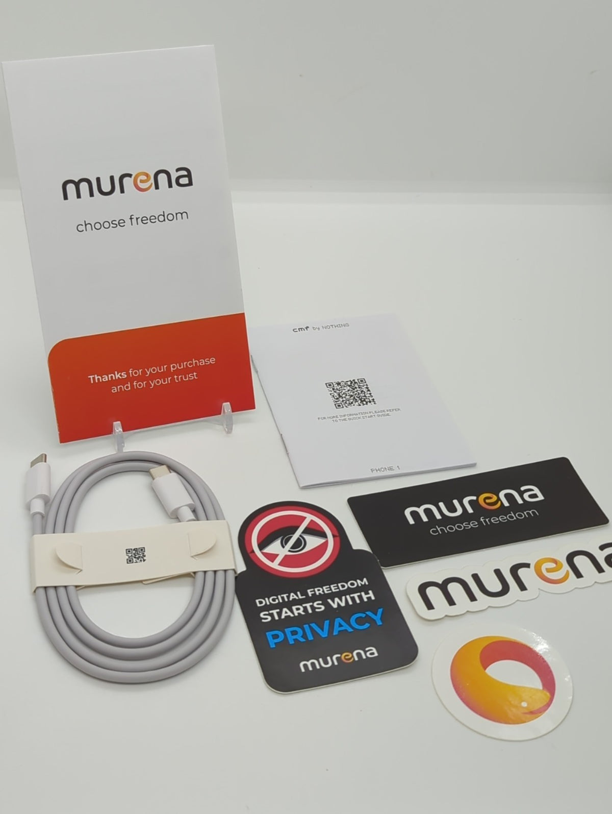 CMF Phone 1 by Nothing 128GB 5G Official Murena /e/OS DeGoogled Smartphone
