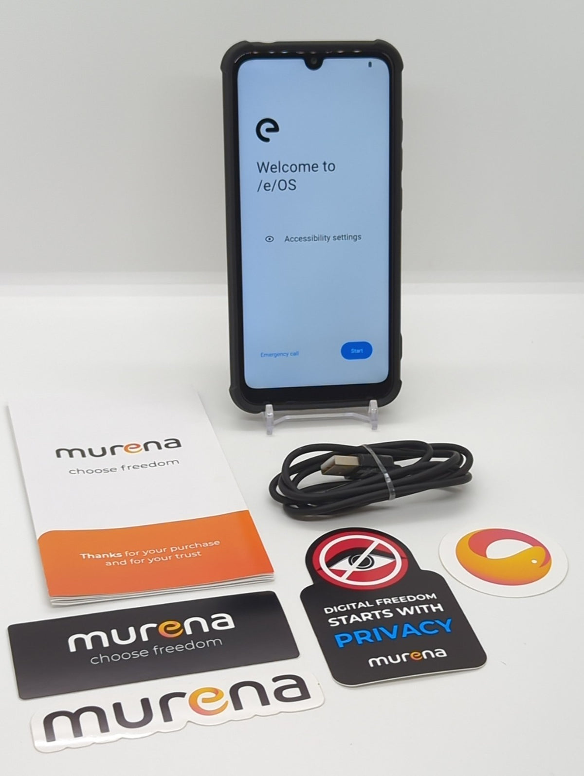 Teracube 2e 64GB Official Murena /e/OS 4.3 DeGoogled Dual SIM Unlocked Privacy