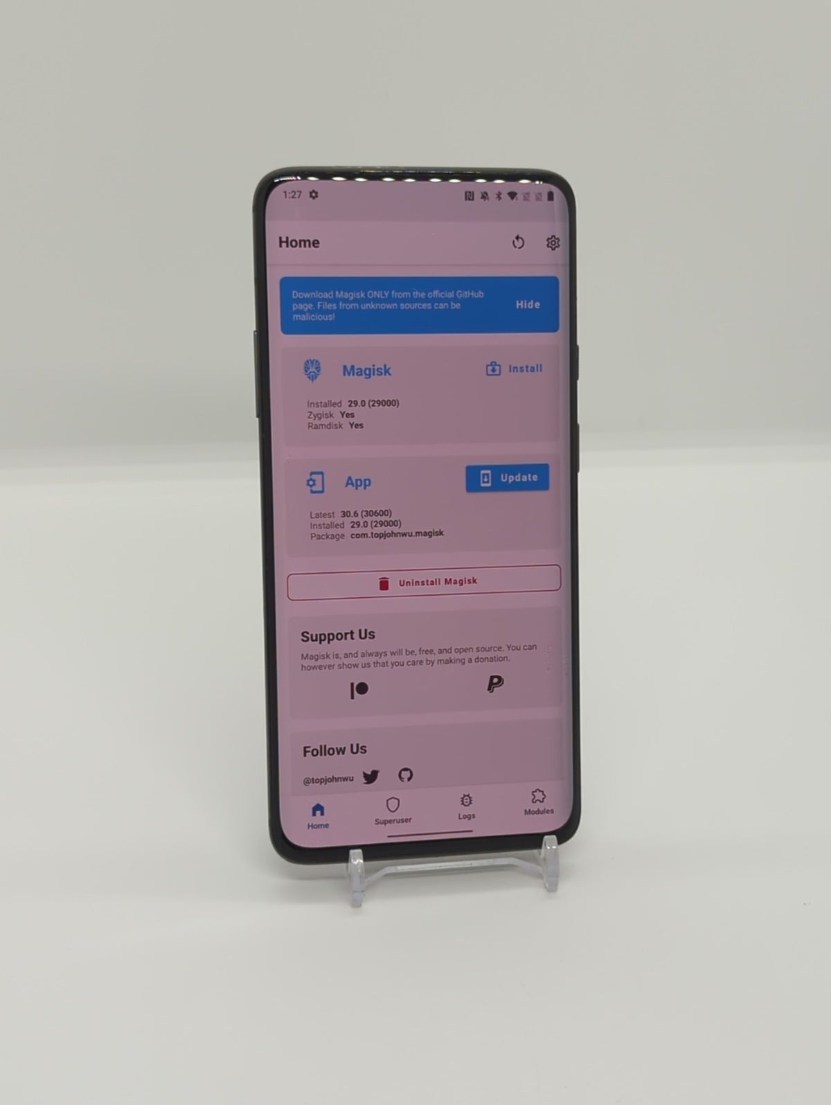 OnePlus 7 Pro 256GB Rooted LSposed Framework Android Smartphone 8GB RAM B