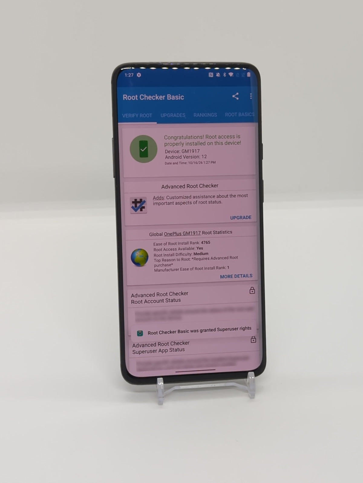OnePlus 7 Pro 256GB Rooted LSposed Framework Android Smartphone 8GB RAM B