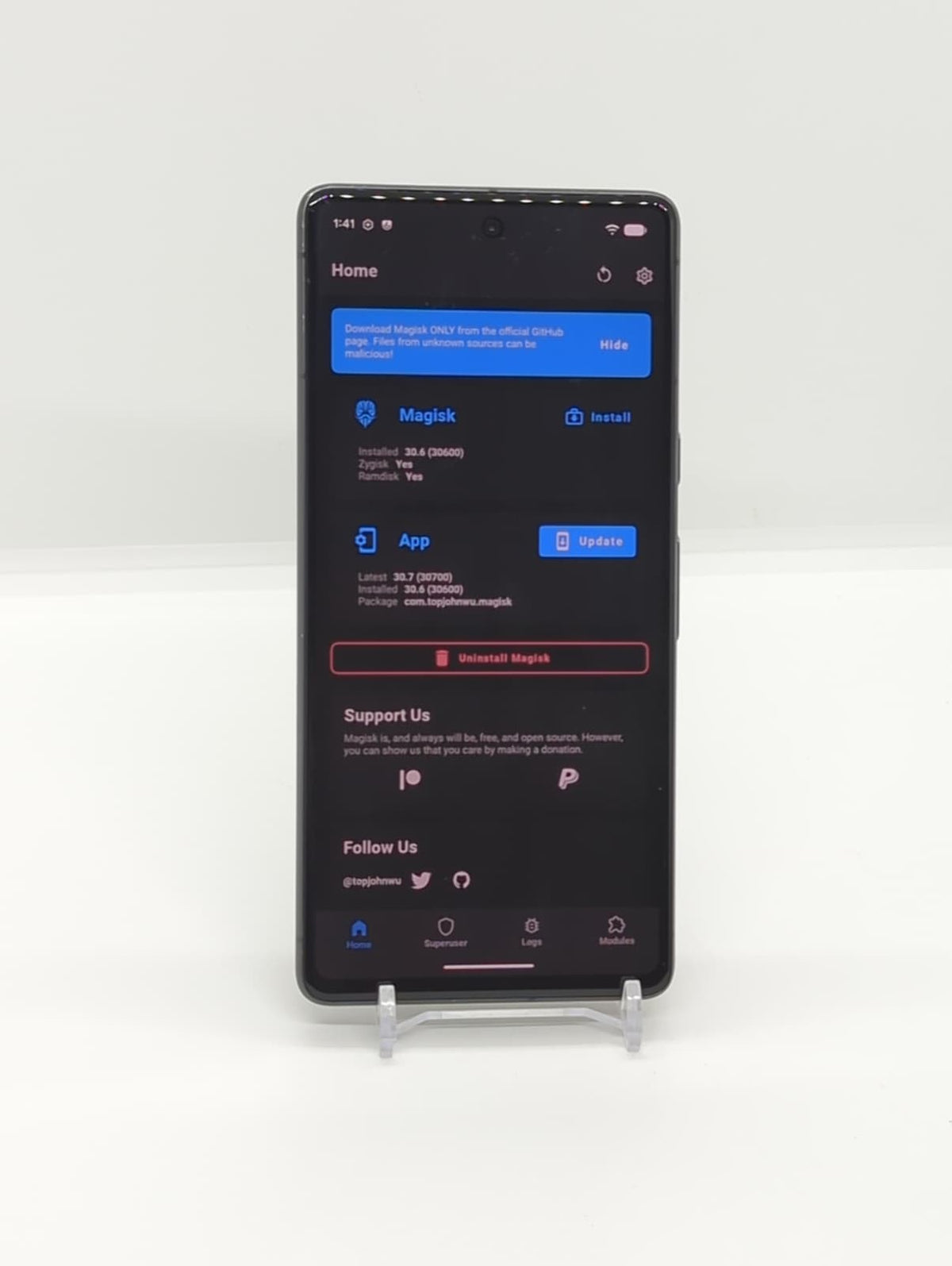 Rooted Google Pixel 7 128GB LineageOS 5G Smartphone 8GB RAM GVU6C