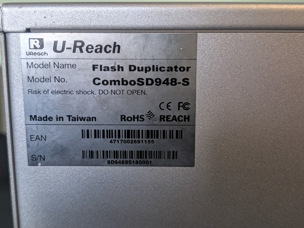 U-Reach SD948S 48-Slot SD/microSD Flash Memory Card Duplicator FOR PARTS-WORKS