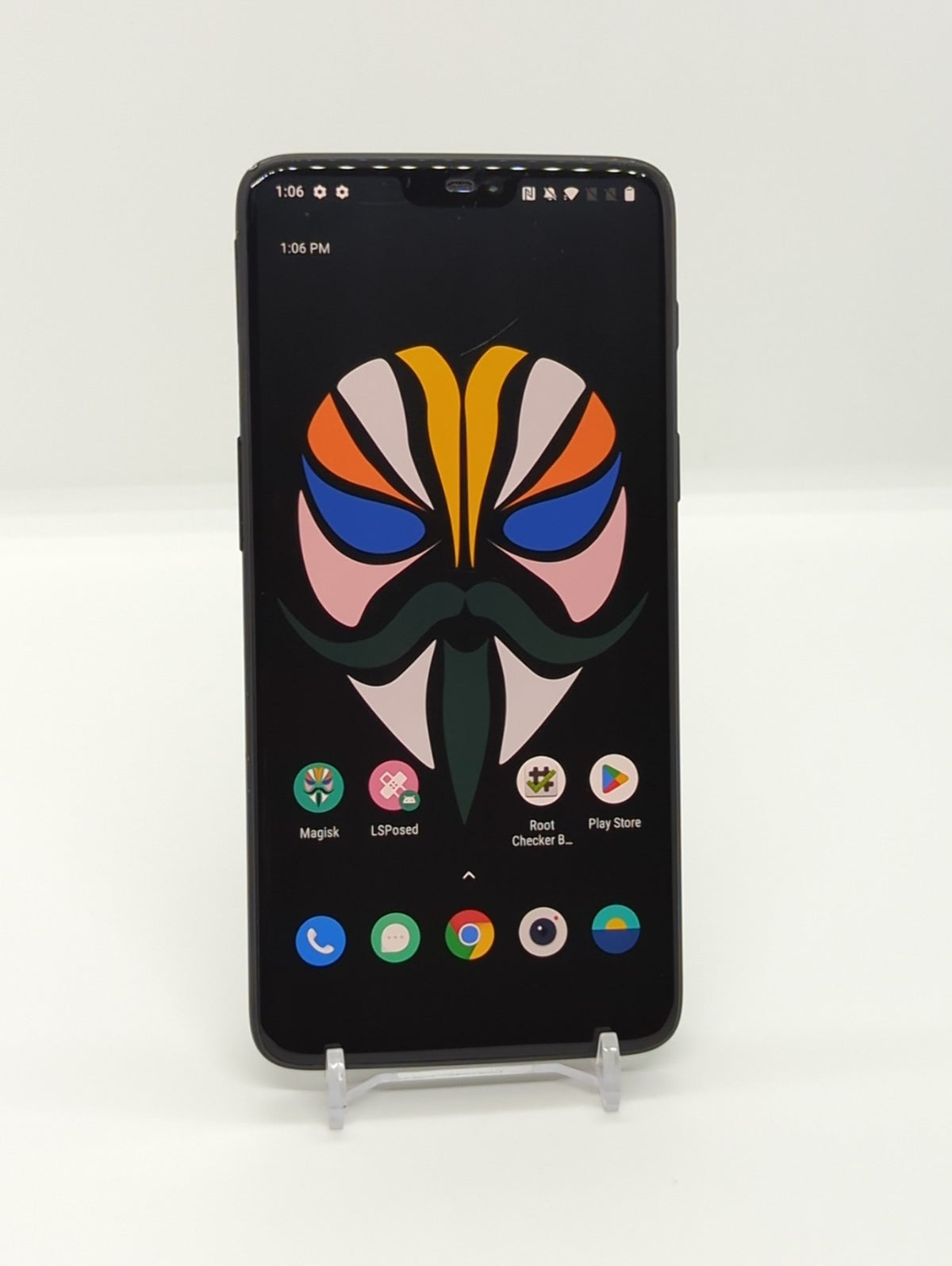 OnePlus 6 128GB Magisk Rooted Android 11 Smartphone A6003 8GB RAM Dual Sim Black
