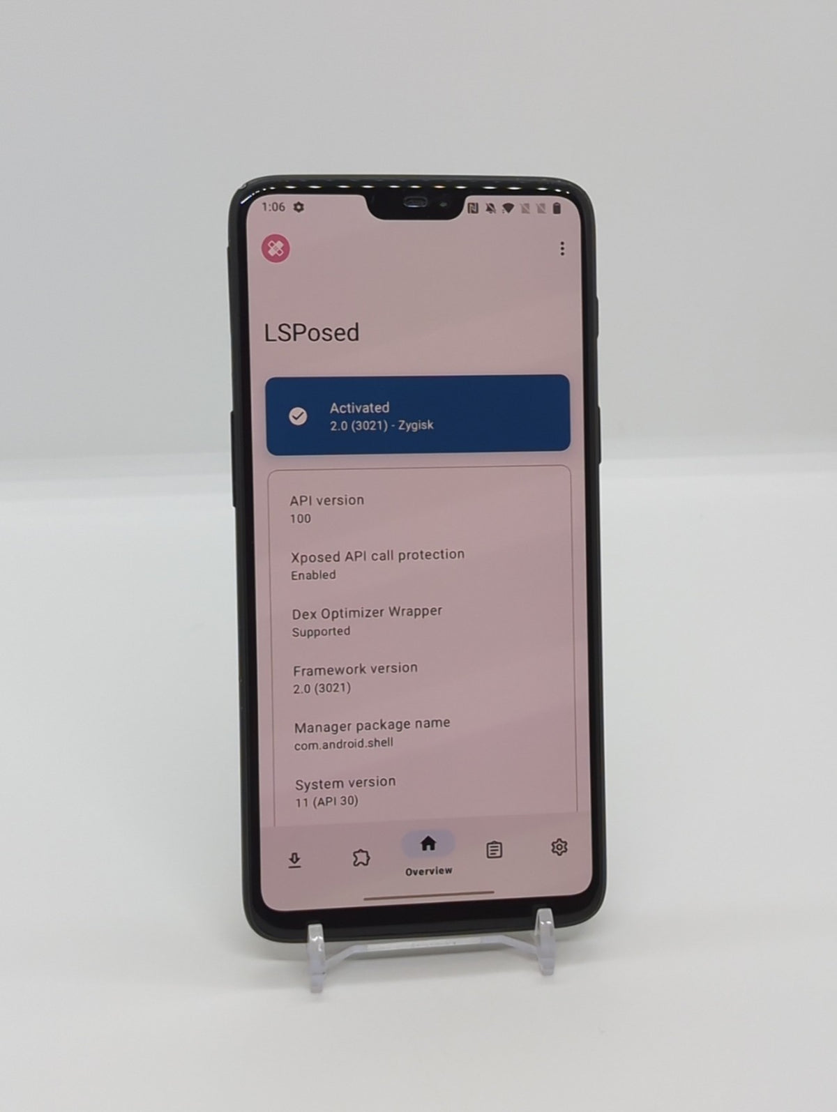 OnePlus 6 128GB Magisk Rooted Android 11 Smartphone A6003 8GB RAM Dual Sim Black