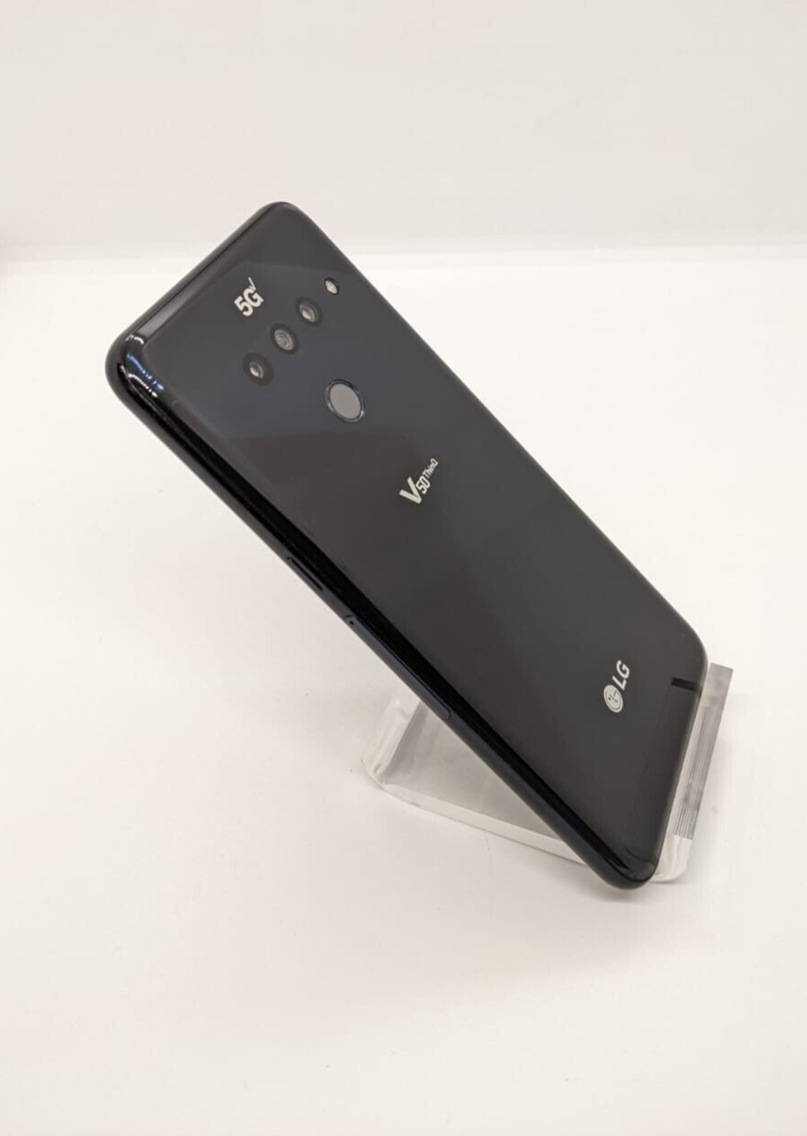 LG V50 Thin Q 5G 128GB Verizon Android Aurora Black Smartphone LM-V450VM